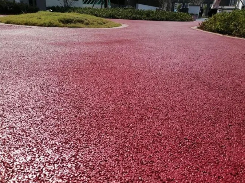 透水混凝土表面彩色預處理